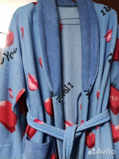 Халат махровый женский размер 50 -52 длинный