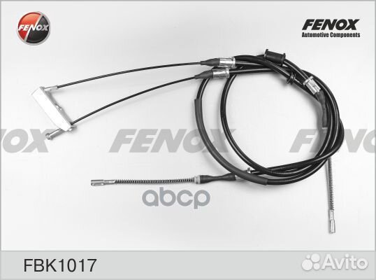 Трос стояночного тормоза зад прав/лев FBK10