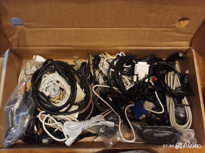 Кабели питания, VGA, hdmi, DVI, USB. Разные
