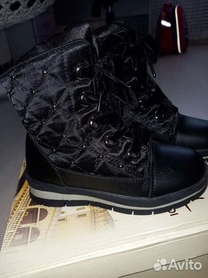 Ботинки зимние для девочки