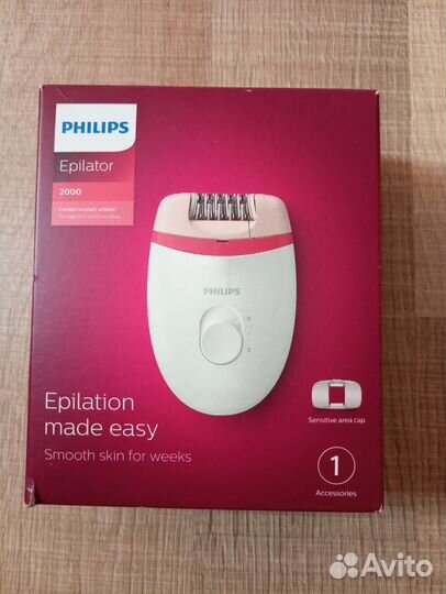 Эпилятор philips новый