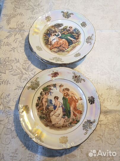 Сервиз чайный Kahla ГДР на 6 персон,30 предм