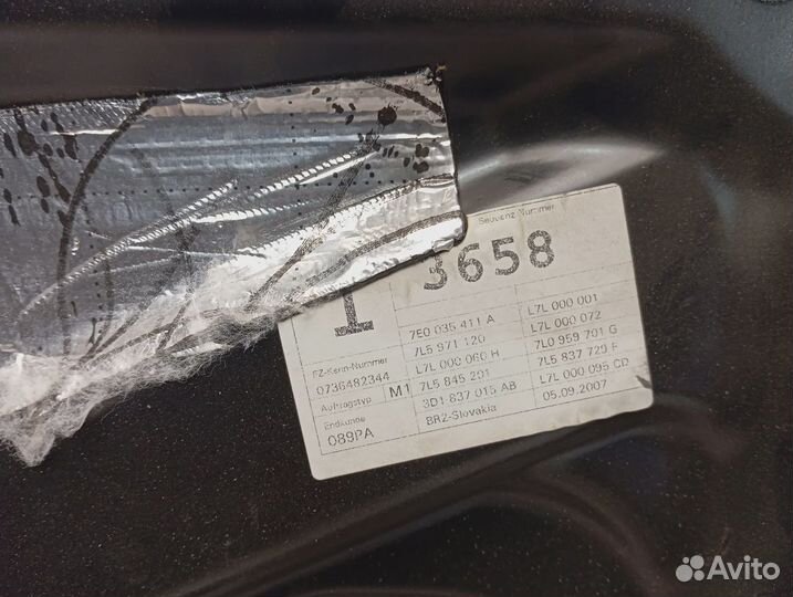 Стеклоподъемник электрический передний левый Porsche Cayenne (9PA) 95554246104