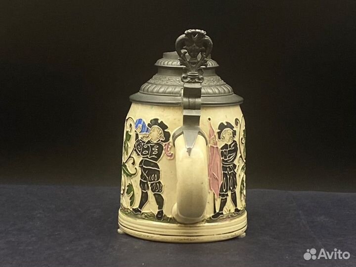 Антикварная Пивная Кружка Адольфа Дизингера