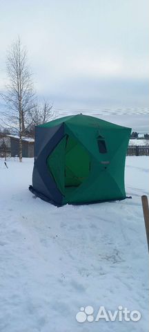 Палатка куб Helios однослойная 1.8x1.8 бу 3 сезона