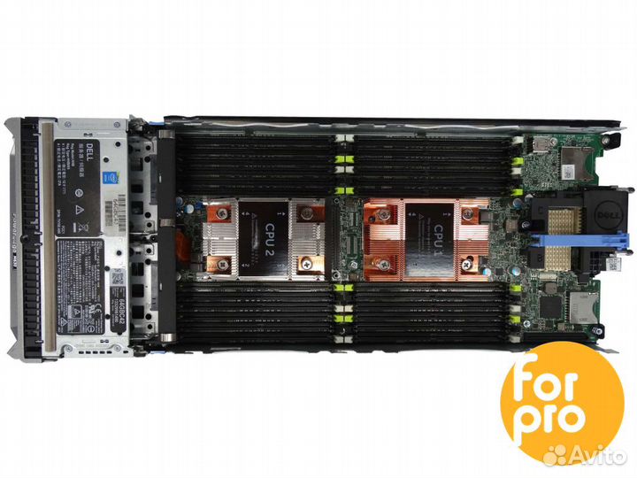 Лезвие dell M630 2xE5-2683v3 512GB, SATA