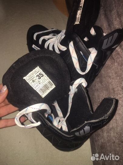 Коньки хоккейные детские 35 размер