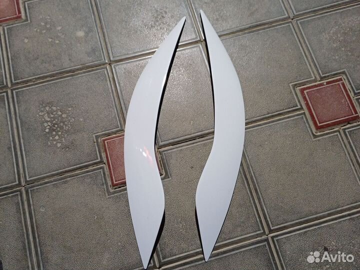 Реснички на фары ford focus 3