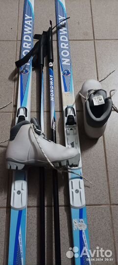 Лыжи детские прогулочные