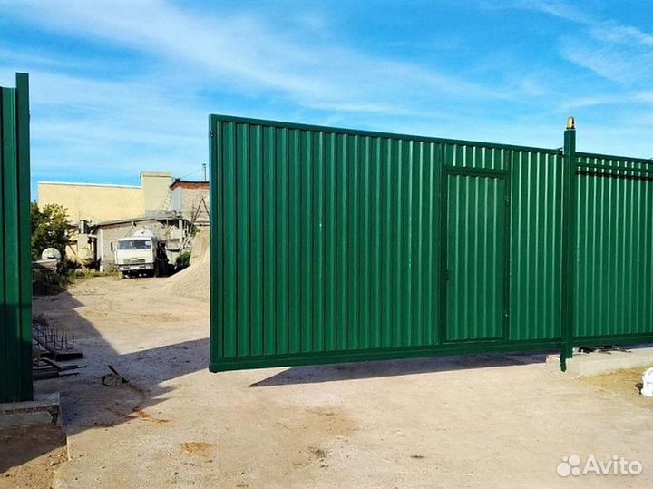 Комплект для откатных ворот с гарантией