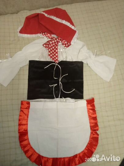 Костюм красной шапочки 5-6 лет