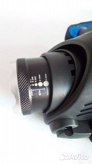 Новый яркий фонарь на батареях 18650 с фокусом