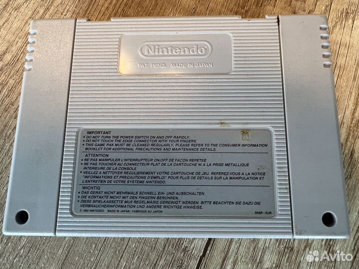 FIFA 96 Soccer для Super Nintendo (snes) PAL