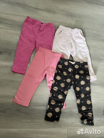 Пакет вещей на девочку р.86-92