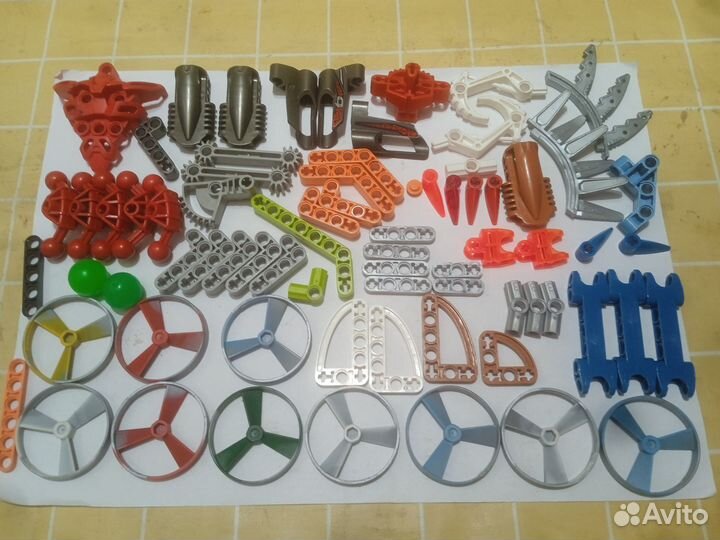 Детали Lego Bionicle Technic все по 50