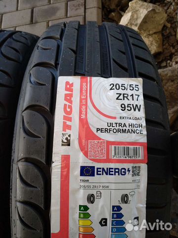 Tigar UHP Ultra High Performance 205/55 R17 95W