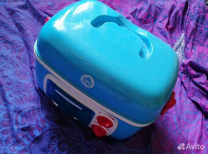 Игровая касса и Кухонная плита с фруктами