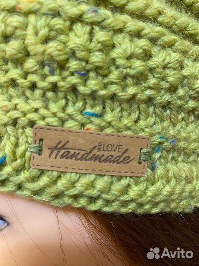 Комплект шапка и шарф-манишка женский