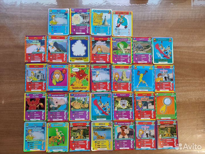 Карточки Скуби Ду