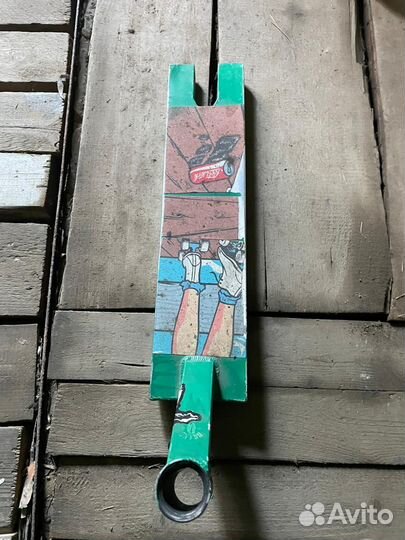 Дека для трюкового самоката стрит