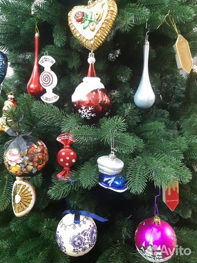 Елочные игрушки СССР и современные