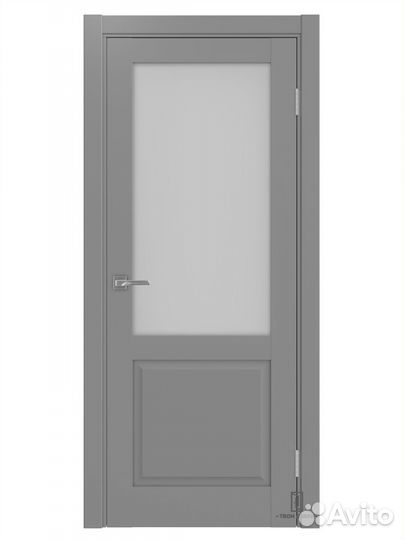 Дверь межкомнатная остекленная Оптима Порте 