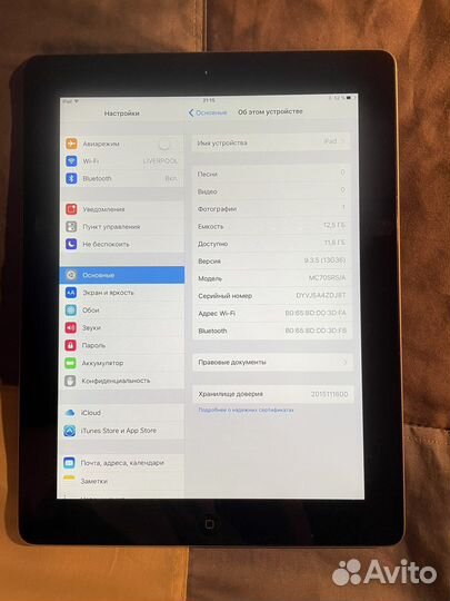 Планшет apple iPad 3