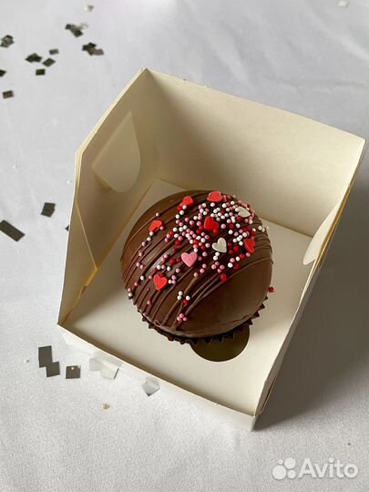 Шоколадные бомбочки с маршмеллоу