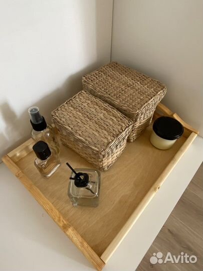 Поднос подставка дерево как zara hm