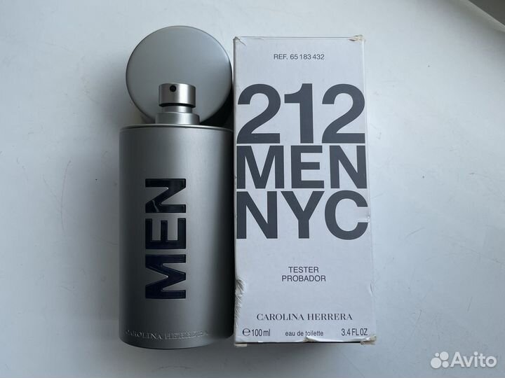 Carolina herrera 212 men 100 мл