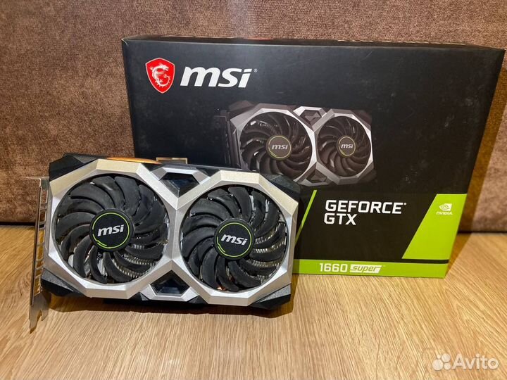 Видеокарта gtx 1660 super