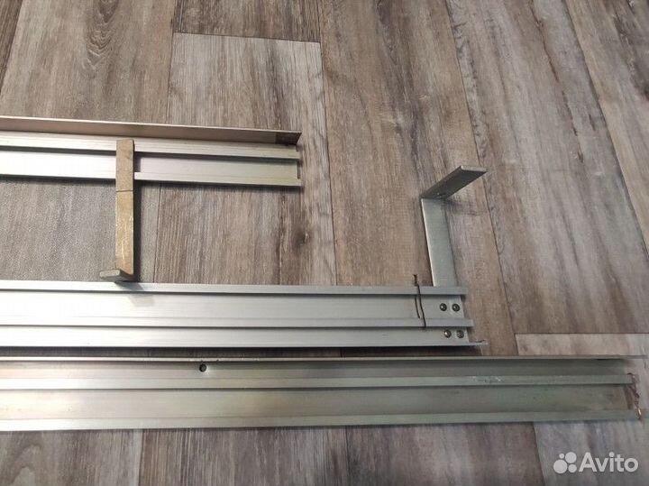 Гардины, карниз алюминиевый