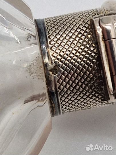 Флакон для духов серебро стекло