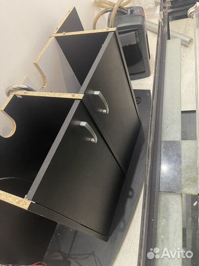 Аквариум с тумбой бу, 200 л