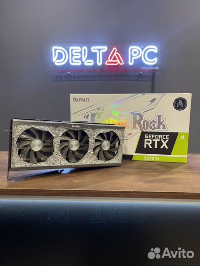 Видеокарта RTX 3070 ti Palit GameRock 8GB
