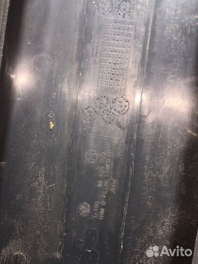 Обшивка стойки центральная нижняя Chevrolet Lanos