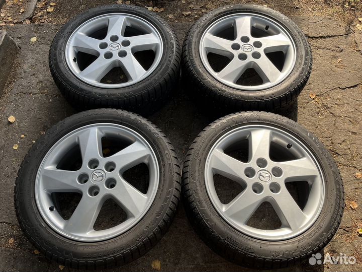 Колеса r17 5/114.3 mazda зимние 67.1