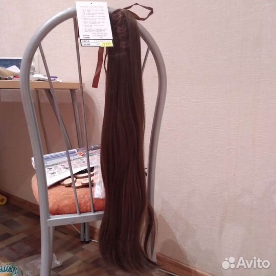 Шиньон. Волосы на заколках