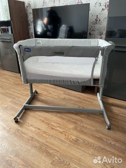 Детская кроватка приставная chicco next2me magic