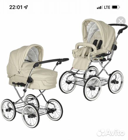 Коляска 2 в 1 Teutonia Elegance