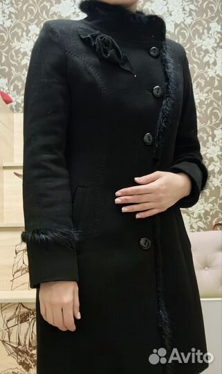 Пальто женское зимнее 46 48