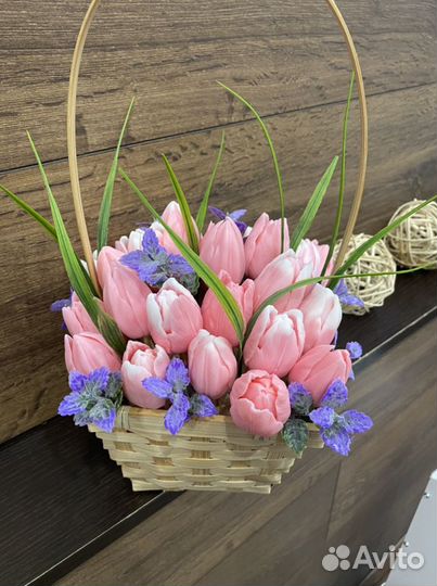 Букет из мыла