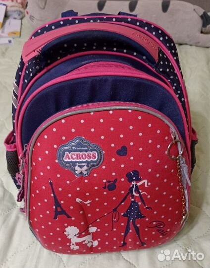 Портфель ранец для девочки рюкзак Б У
