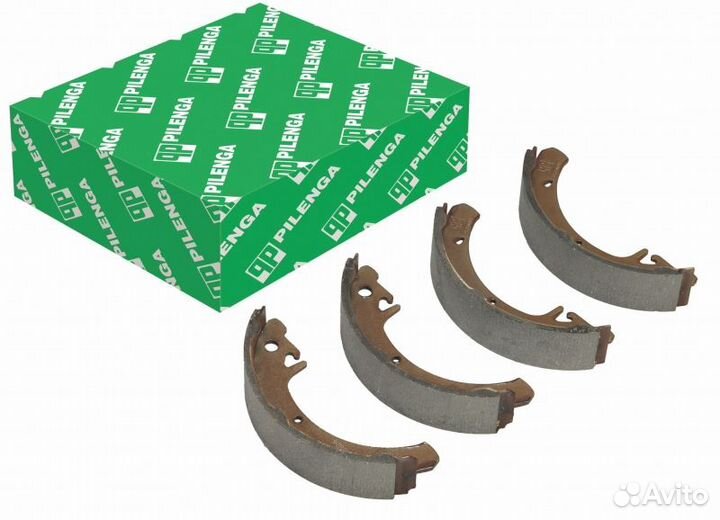 BST1002N Колодки торм.барабан. LADA 2108 / 09 / 99