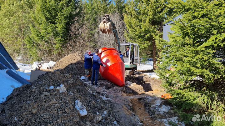 Септик за день