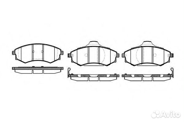 Передние тормозные колодки