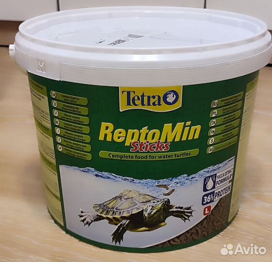 Корм для водных черепах