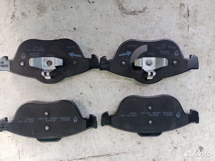 Колодки тормозные renault grand scenic 2 Megan 2