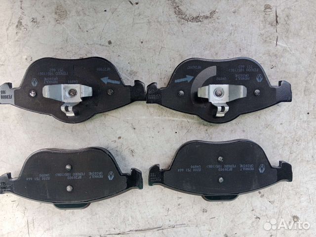 Колодки тормозные renault grand scenic 2 Megan 2