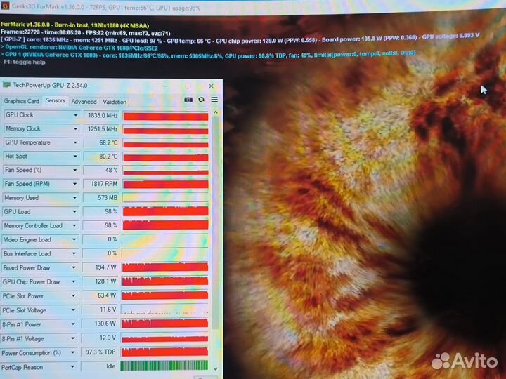 Видеокарта gtx 1080 8gb